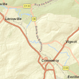 Lérouville Street Map