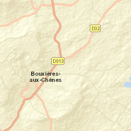 Bouxières-aux-Chênes Street Map