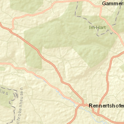 Rennertshofen Street Map