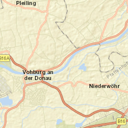 Vohburg an der Donau Street Map