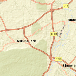 Siegenburg Street Map