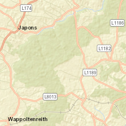 Japons Street Map