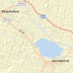 Jaroslavice Street Map
