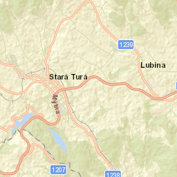 Stará Turá Street Map