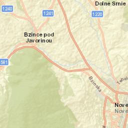 Nové Mesto nad Váhom Street Map