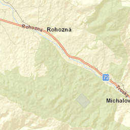 Okres Brezno Street Map