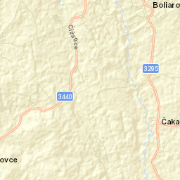 Okres Kosice-okolie Street Map