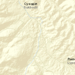 Rozhnyativs’kyy Rayon Street Map