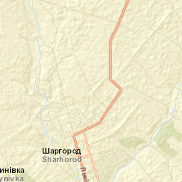 Sharhorod Street Map