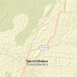 Tr’okhizbenka Street Map