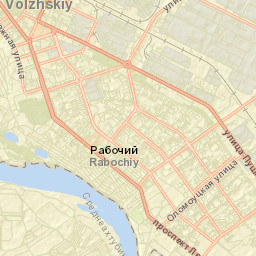 Volzhsky Street Map