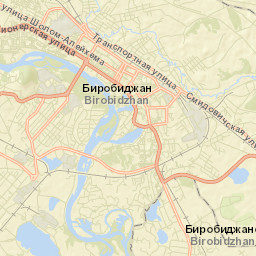 Birobidzhan Street Map