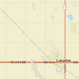 Langdon Street Map