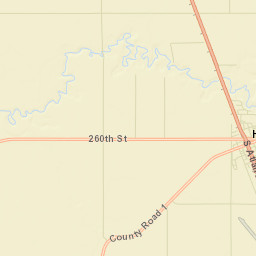 Hallock Street Map