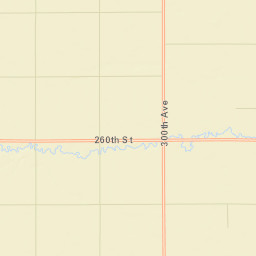 Kittson County Street Map