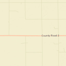 Roseau County Street Map