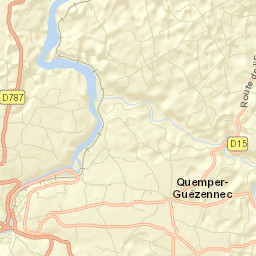 Pontrieux Street Map