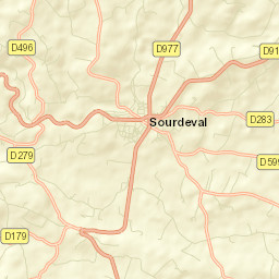 Sourdeval Street Map