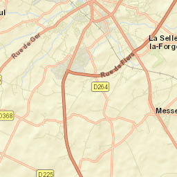Messei Street Map