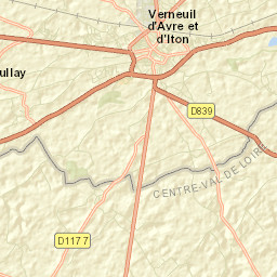 Verneuil-sur-Avre Street Map