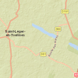 Saint-Léger-en-Yvelines Street Map