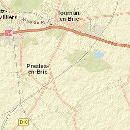 Gretz-Armainvilliers Street Map