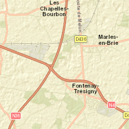 Marles-en-Brie Street Map