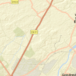 Gondreville Street Map