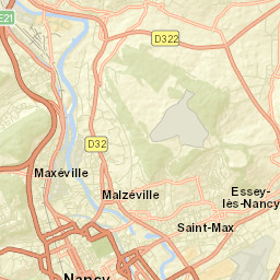 Essey-lès-Nancy Street Map