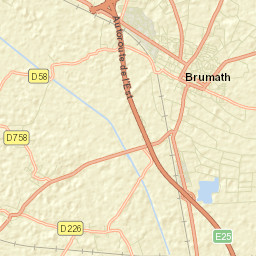Brumath Street Map
