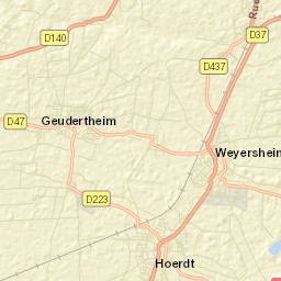 Geudertheim Street Map