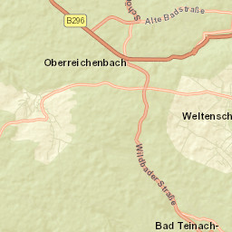 Oberreichenbach Street Map
