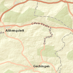 Ostelsheim Street Map