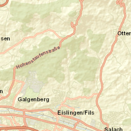 Ottenbach Street Map