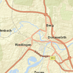 Donauwörth Street Map