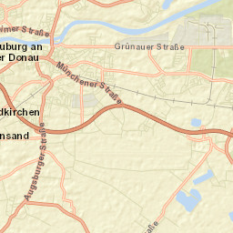 Neuburg an der Donau Street Map