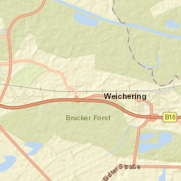 Weichering Street Map