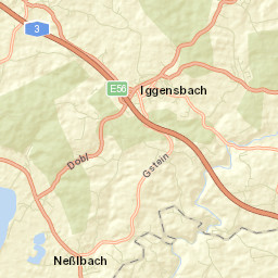 Iggensbach Street Map