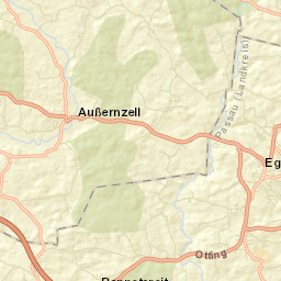 Außernzell Street Map