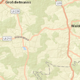 Waldenstein Street Map