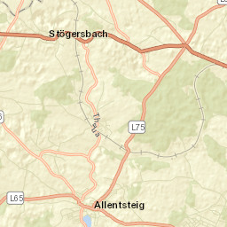 Allentsteig Street Map