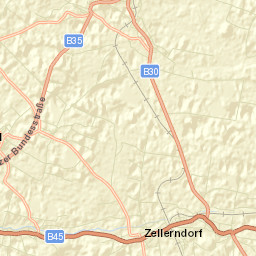 Zellerndorf Street Map