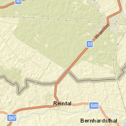 Bernhardsthal Street Map