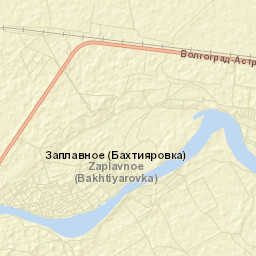 Zaplavnoye Street Map