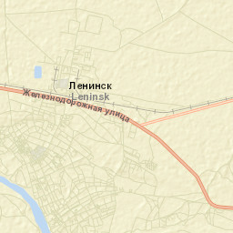Leninsk Street Map