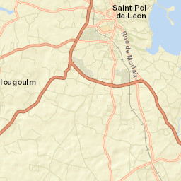 Saint-Pol-de-Léon Street Map