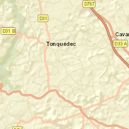 Pluzunet Street Map