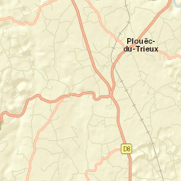 Plouëc-du-Trieux Street Map