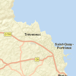 Étables-sur-Mer Street Map