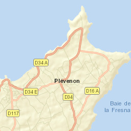 Fréhel Street Map